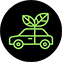 Hybrid car icon